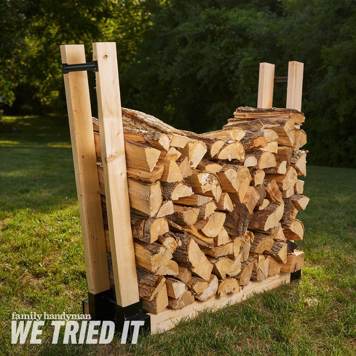 Snugniture Firewood Storage Bracket Kit
