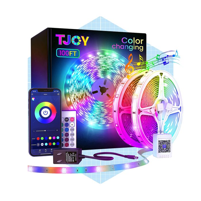 100ft Bluetooth LED Strip Lights