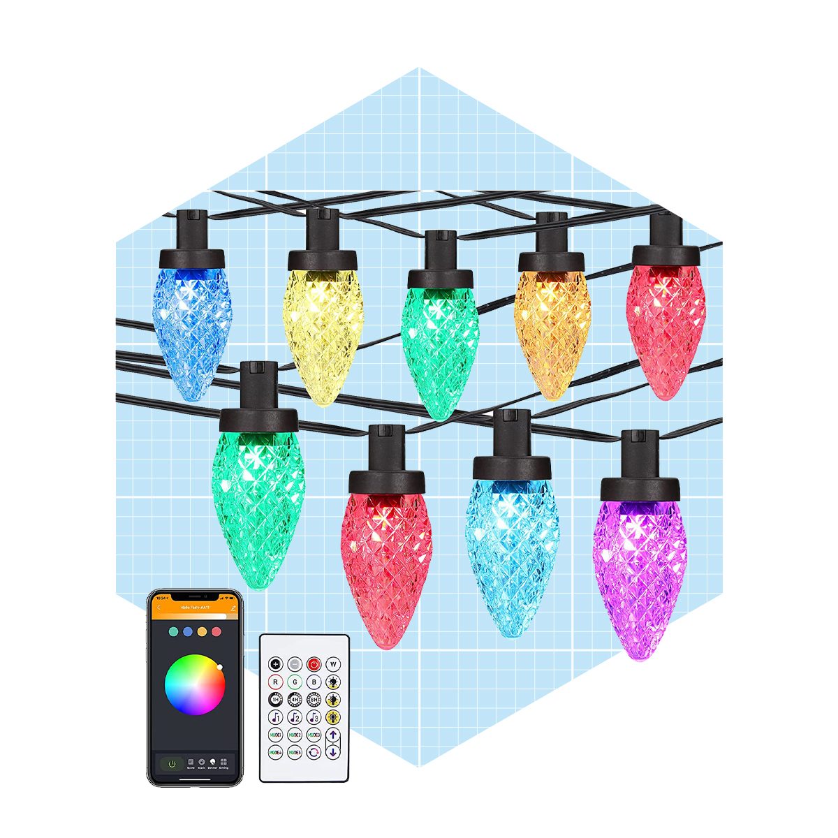 Brizled RGB C9 Christmas Lights