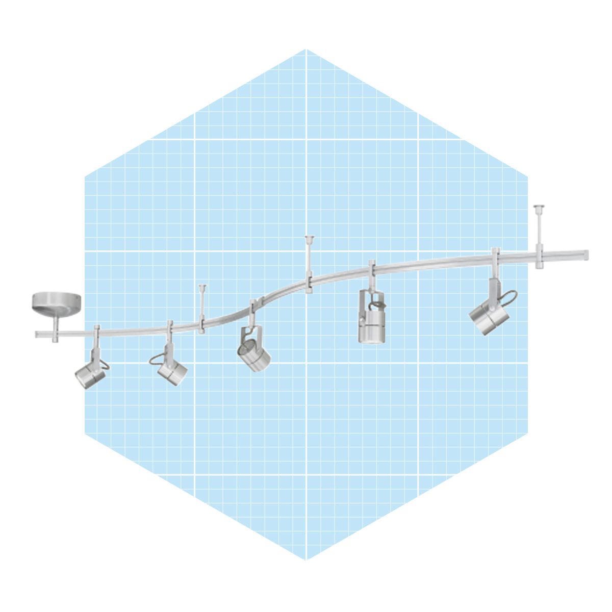 Focus Rail Kit 5 Head Ecomm Techlighting.com