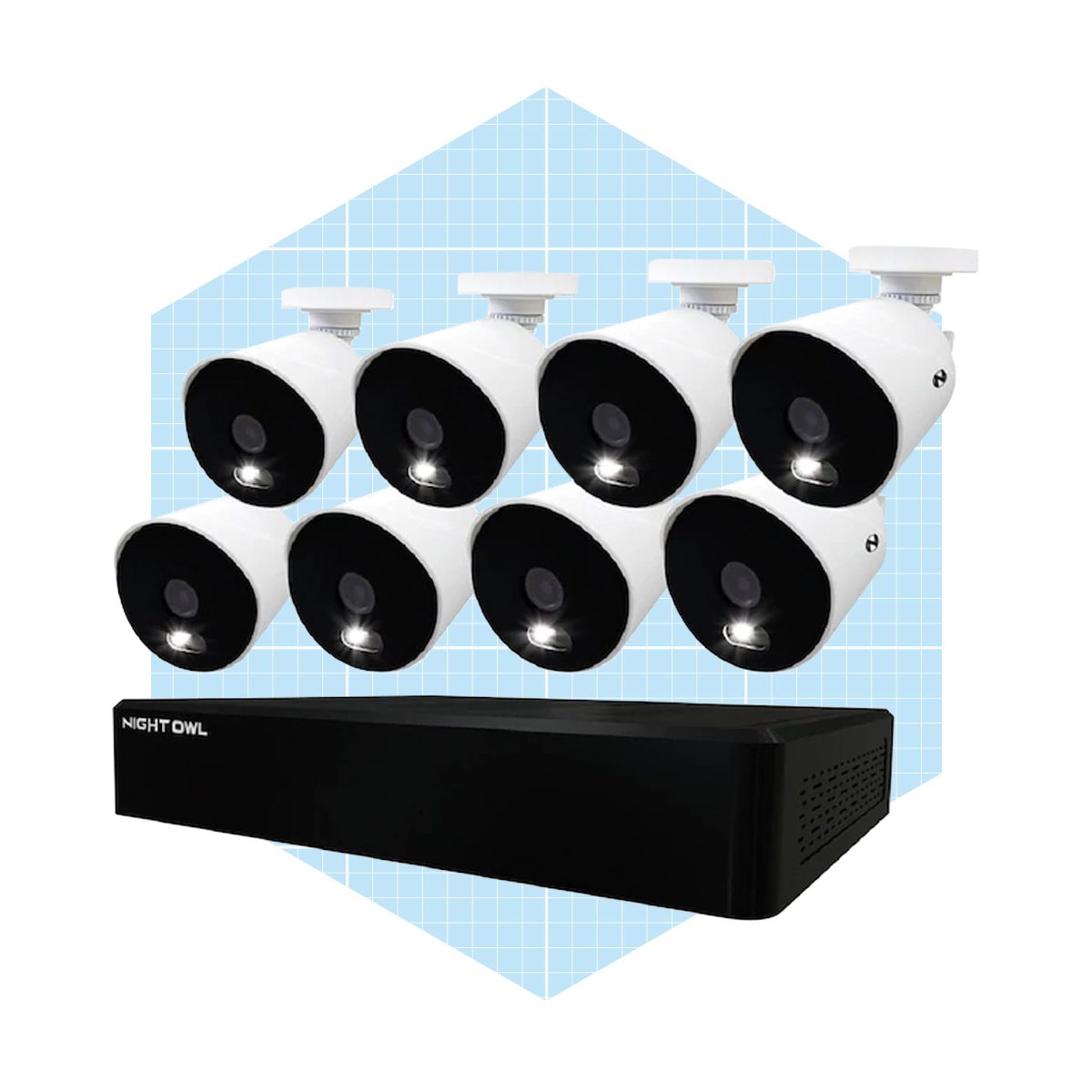 Night Owl 4k Ultra Hd Wired Security System Home Security System With Camera(s) Included Ecomm Lowes.com