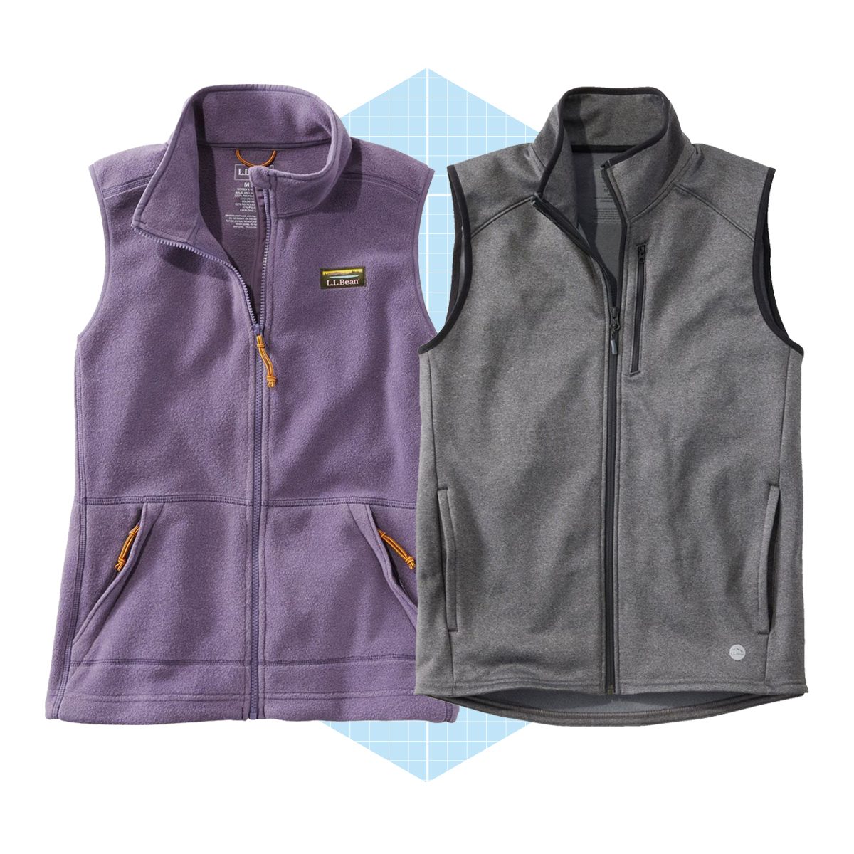 Women's And Men's Mountain Classic Fleece Vest Ecomm Llbean.com