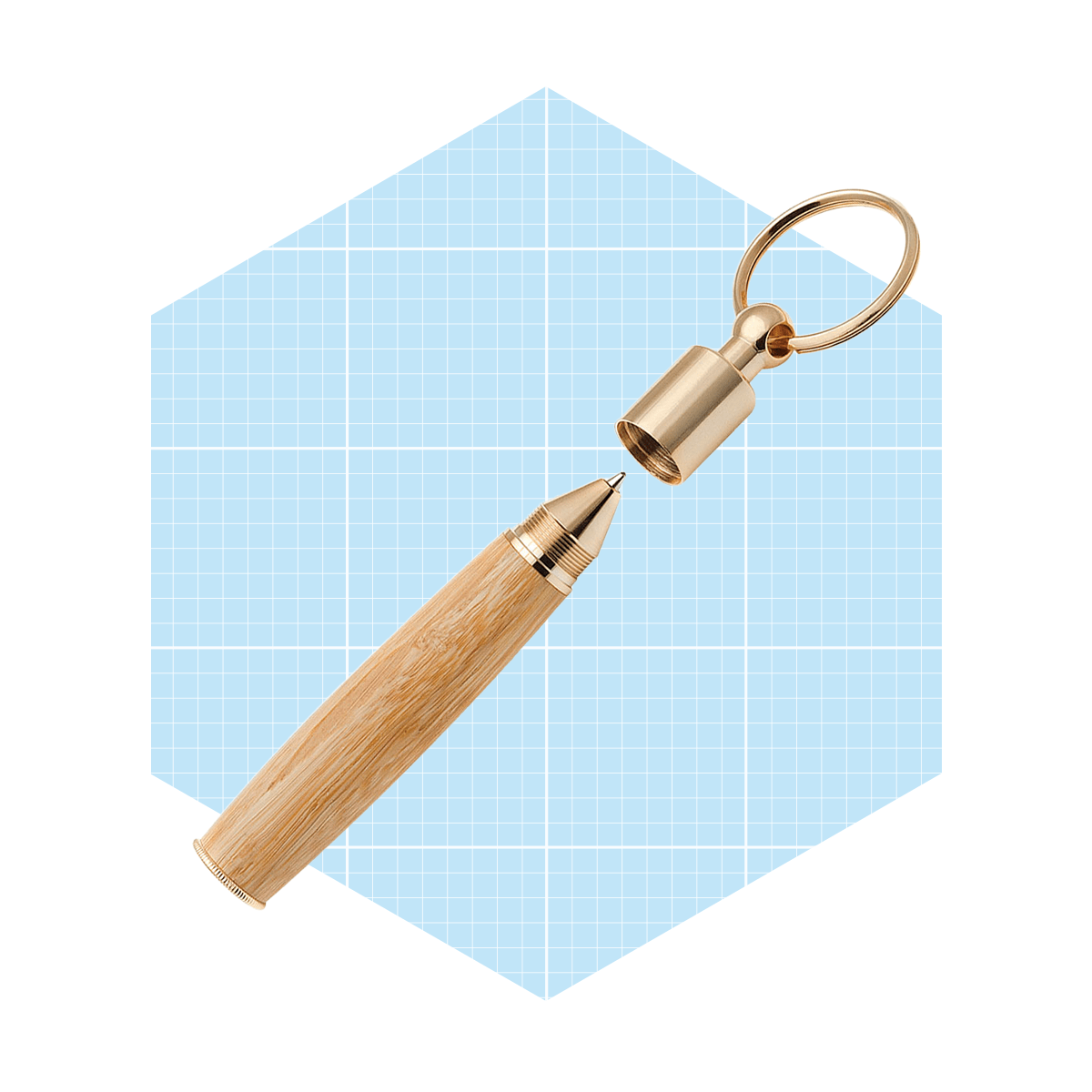 Artisan Mini Key Ring Pen Kit Ecomm Via Woodturnerscatalog.com