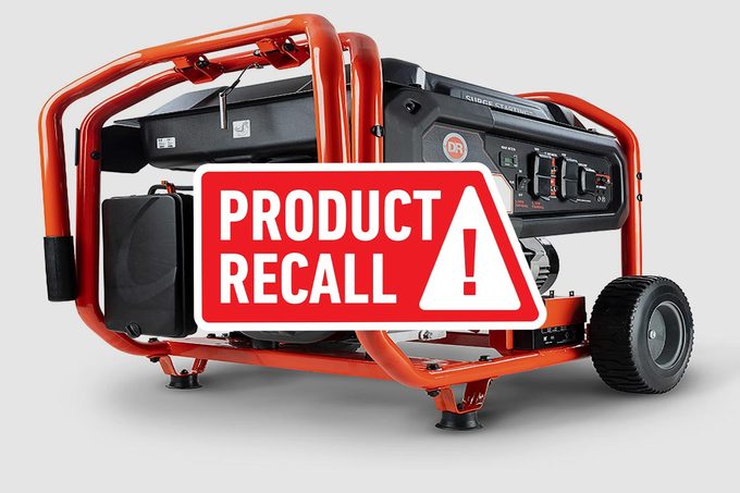 Dr Generator Recall PRO 6500E via CPSC