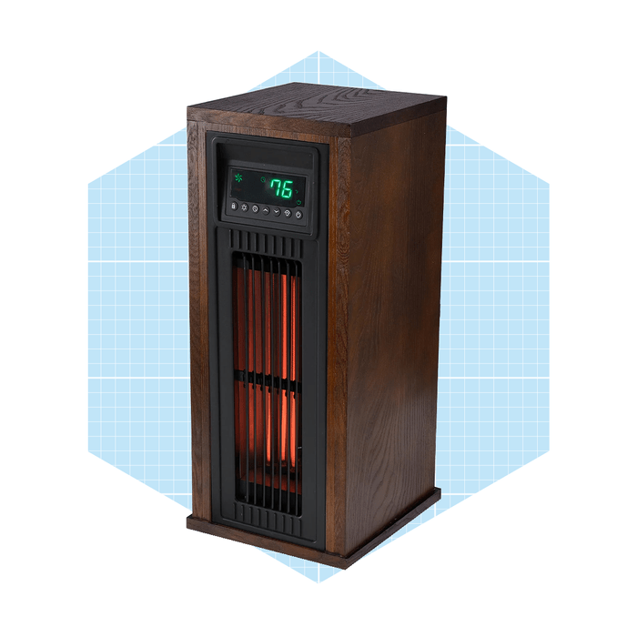 Lifesmart+23 +3 Quartz+infrared+tower+heater+with+oscillation,+remote+control+and+timer,+3+settings