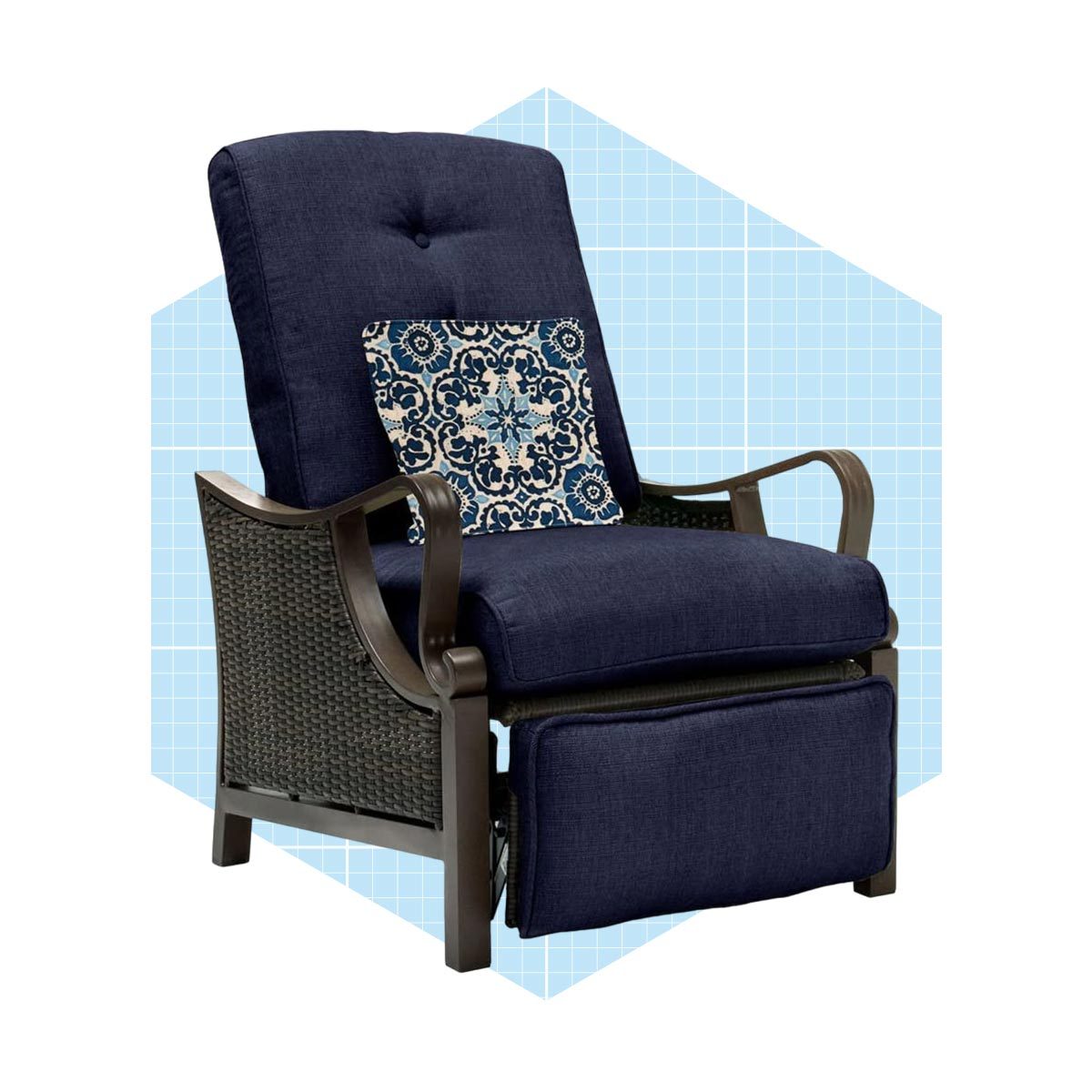 Wicker Recliner