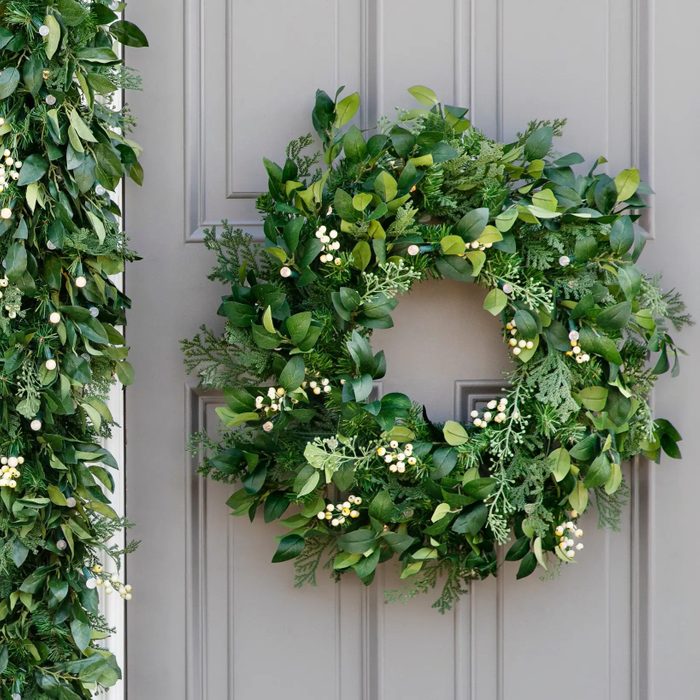 White Berry Cypress Foliage Ecomm Via Balsamhill.com