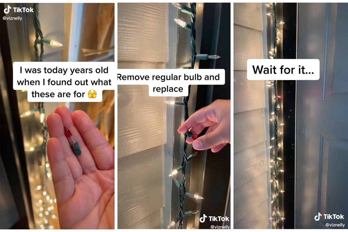 If You See an Extra Red-Tipped Bulb On Your Christmas Lights, This Is What It’s For