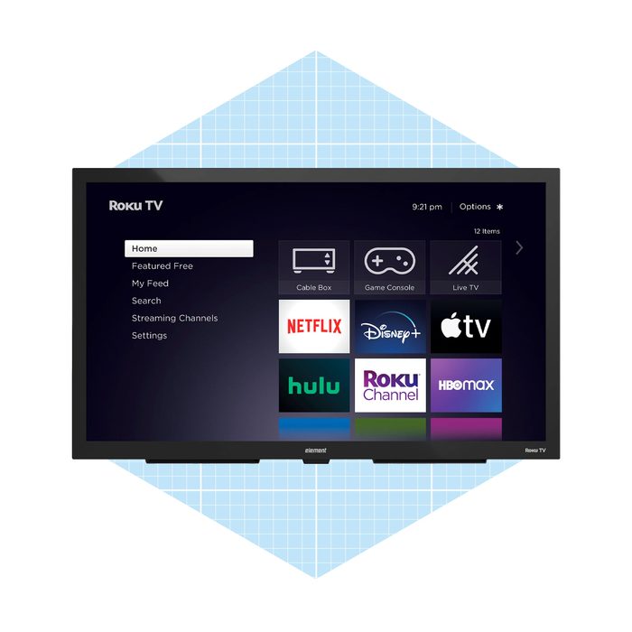 Element Electronics 55 4k Uhd Partial Sun Outdoor Roku Smart Tv