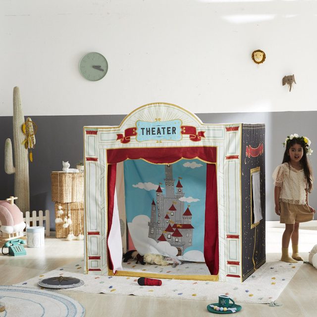 Play House Playhouse With Microphone Ecomm Via Maisonette.com