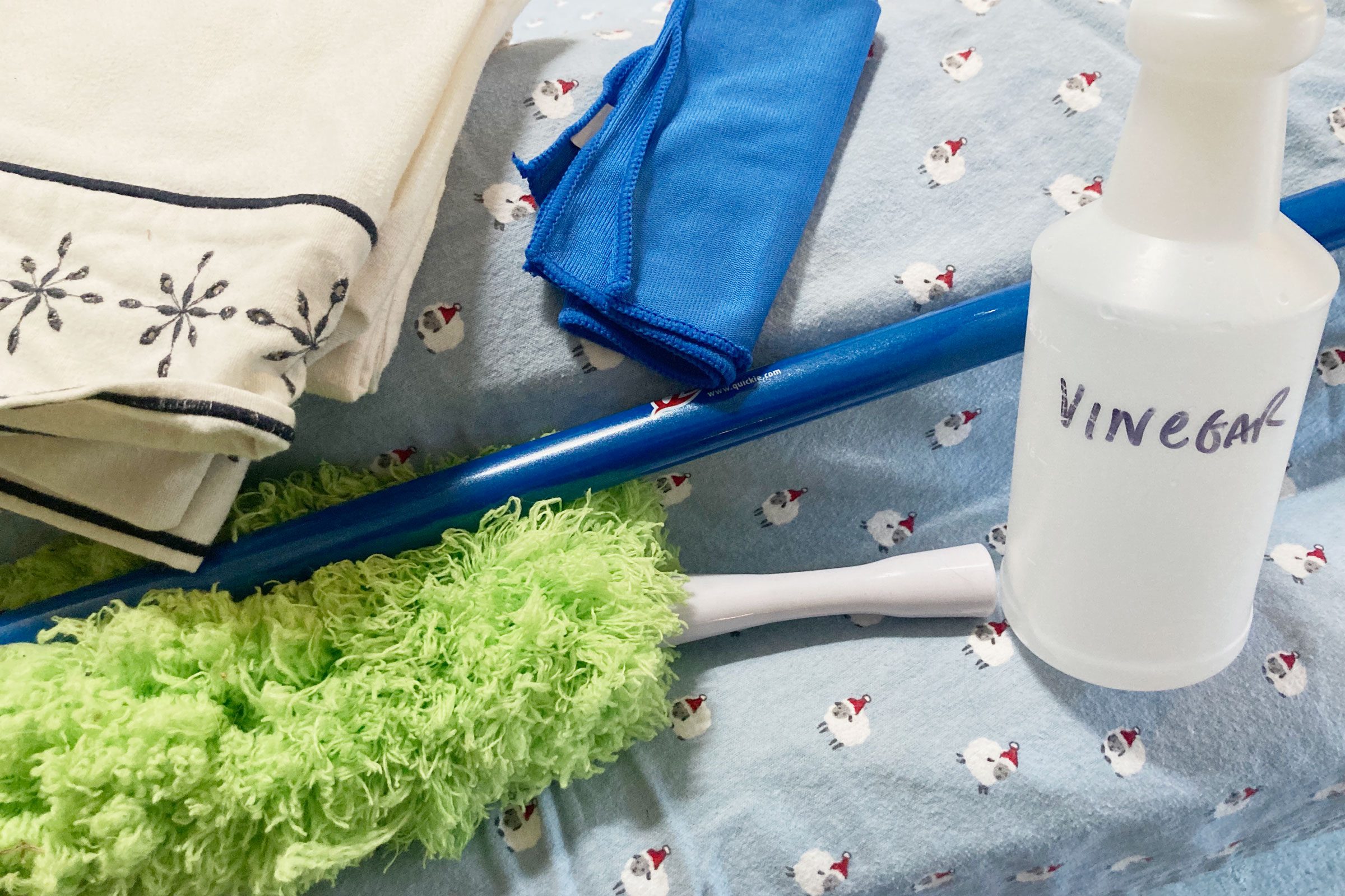 Ceiling Fan cleaning Materials