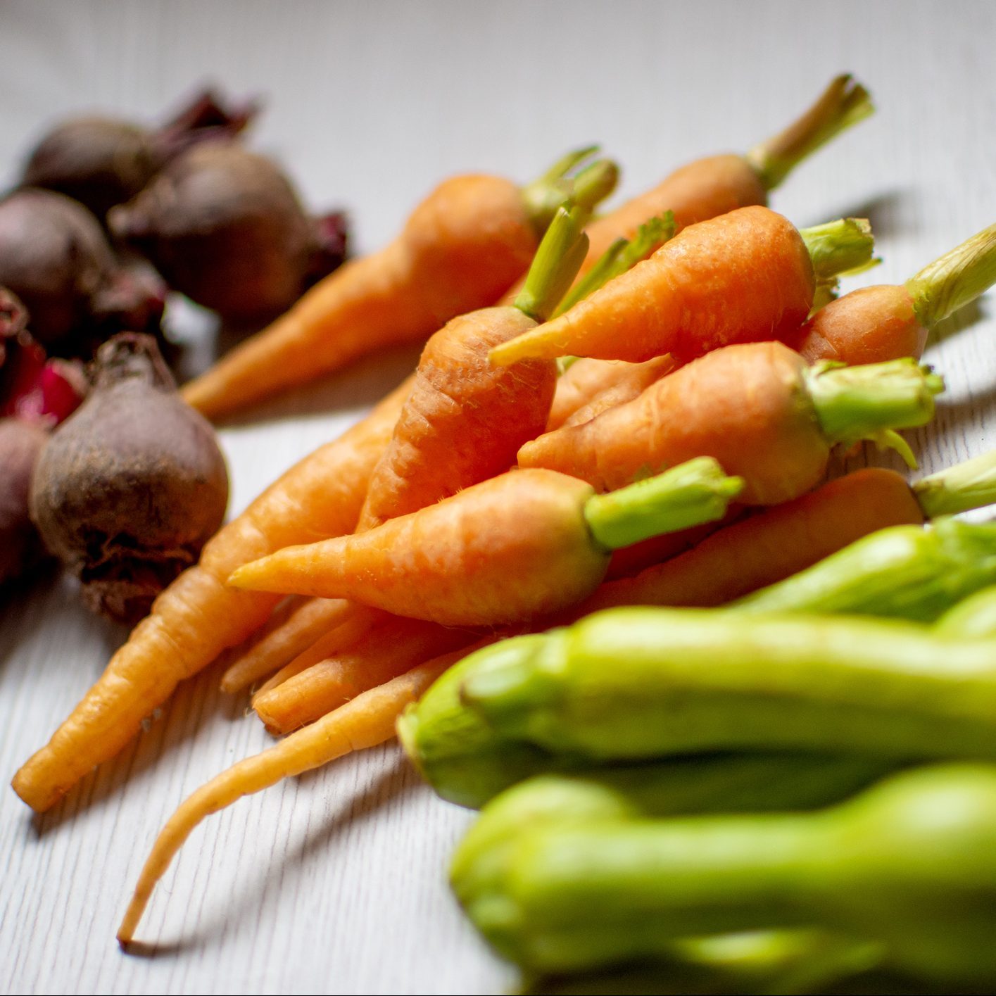 Mini vegetables from the farm