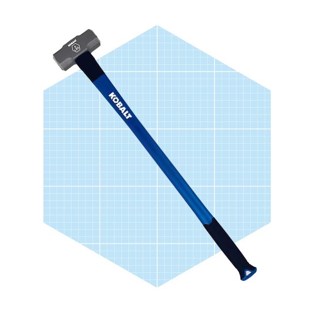 Kobalt 8 Lb Polished Face Steel Head Fiberglass Sledge Hammer Ecomm Lowes.com