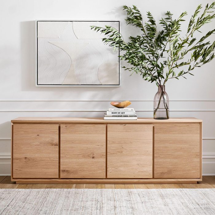 Sleek Media Console