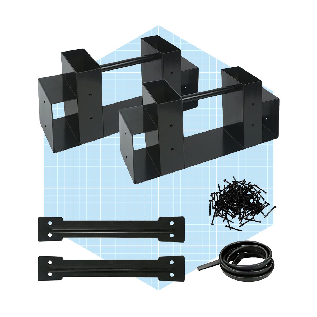 Snugniture Outdoor Firewood Log Storage Rack Bracket Kit Ecomm Amazon.com