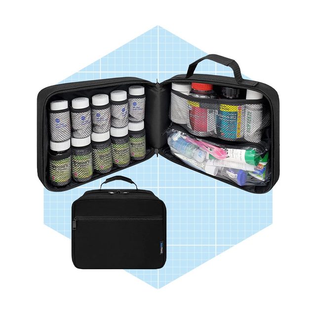 Starplus2 Large Padded Pill Bottle Organizer