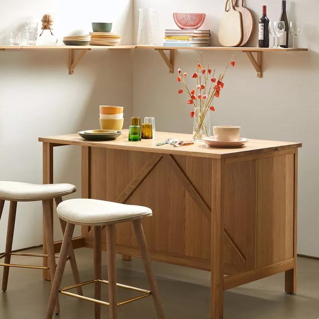 Wooden Kitchen Island