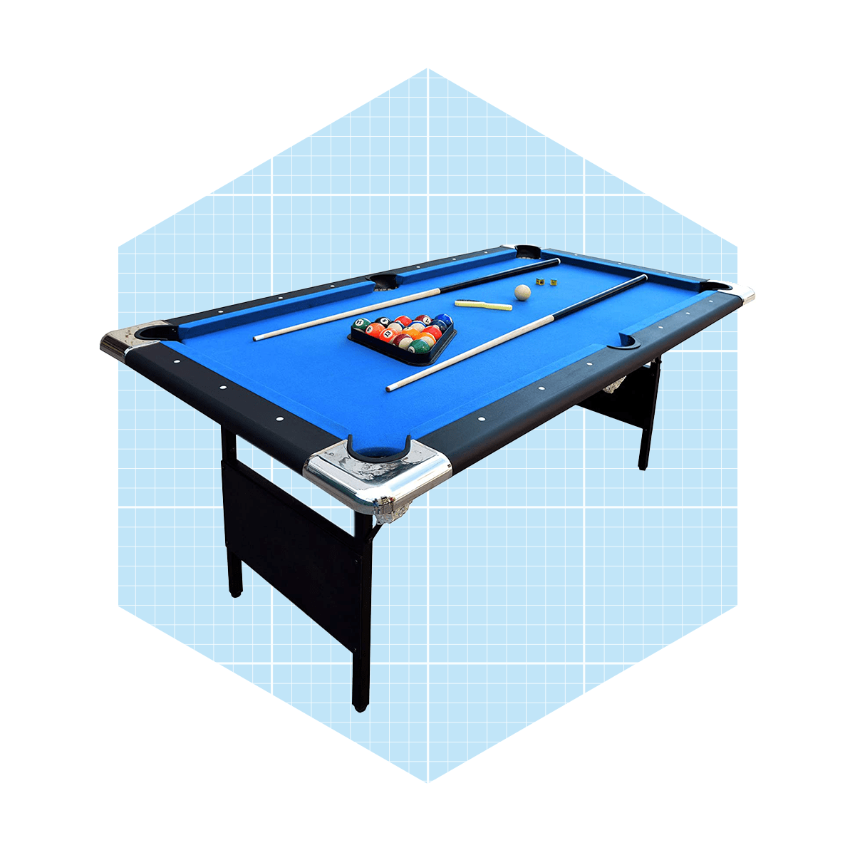 Hathaway Fairmont Portable Pool Table Ecomm Via Amazon.com