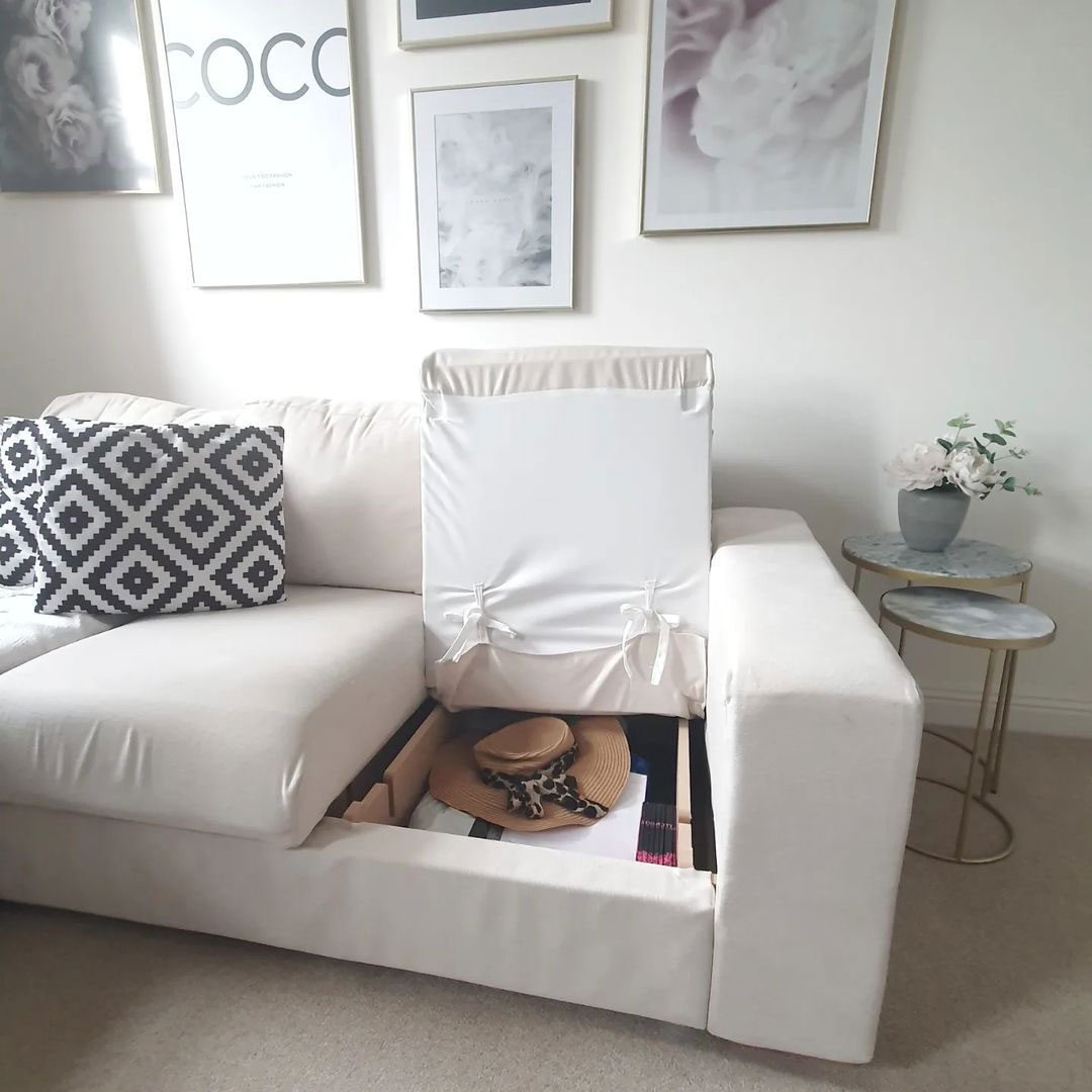Hidden Sofa Storage