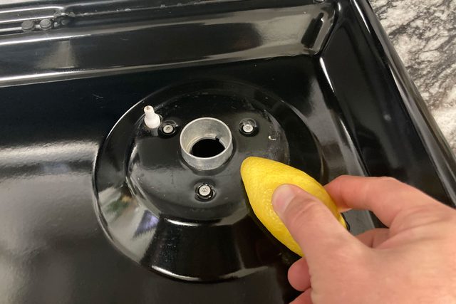 Scrub Stovetop With Lemon Ally Childress For Fhm Jvedit
