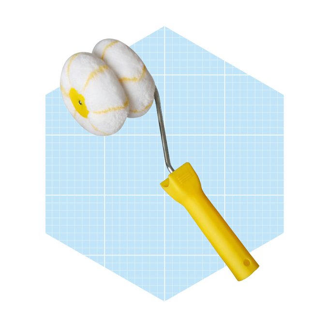 Sdyday 3pcs Portable For Wall Corner Paint Roller Kit Ceiling Brush Tool Professional