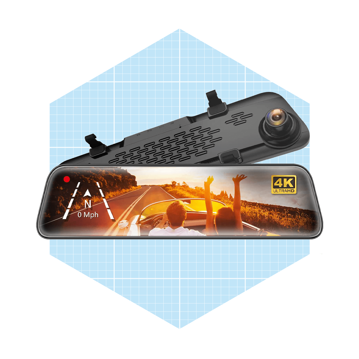 Wolfbox G840s 4k Mirror Dash Cam Ecomm Via Amazon.com