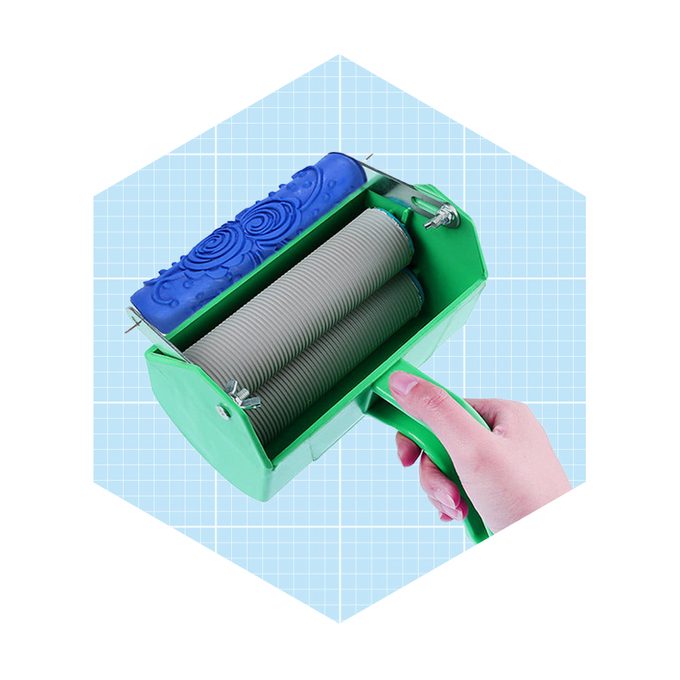 Yutnsbel Grain Printing Roller Wall Pattern Tool Ec