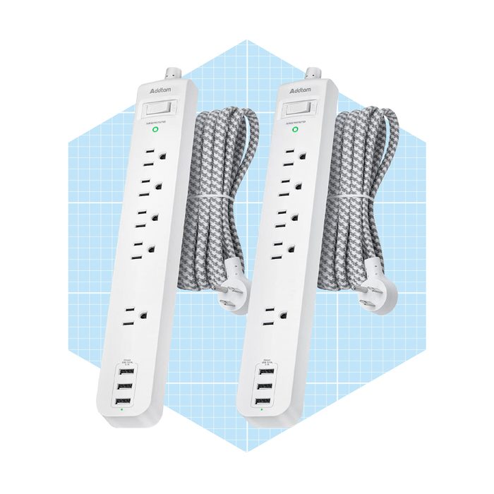2 Pack Power Strip Surge Protector Ecomm Amazon.com