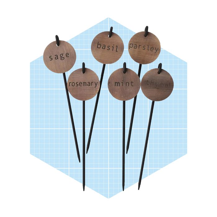 6pk Metal Herb Marker Ecomm Target.com