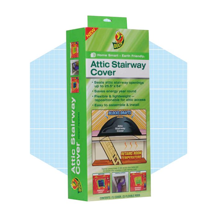 Duck Brand Plastic Attic Stairway Cover
