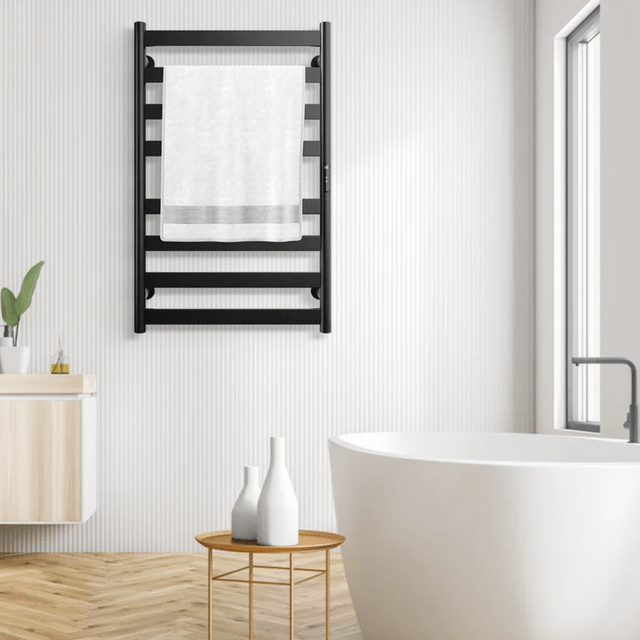 Paraheeter Wall Mounted Electric Towel Warmer Ecomm Via Wayfair