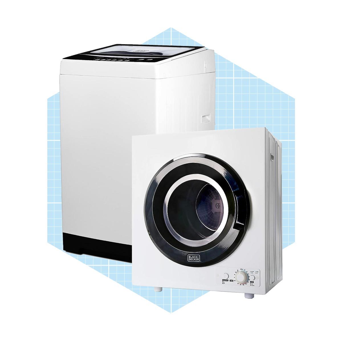 8 Best Washer And Dryers For An Apartment In 2024 Black+decker Small Portable Washer
