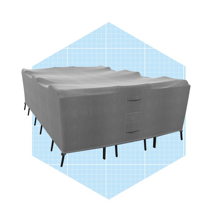 Beachcrest Home Water Resistant Patio Dining Set Cover