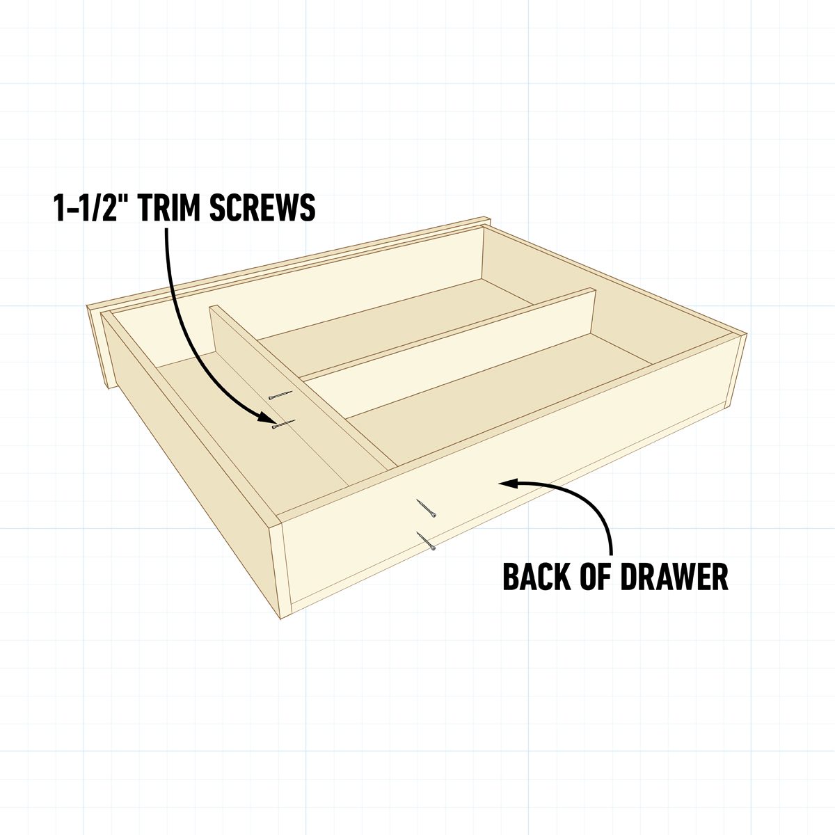 Custom Tray 1 Fhm Silverware Drawer Organizer 02