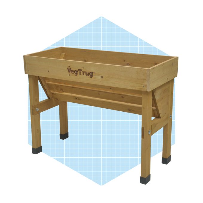 Wood Elevated Planter