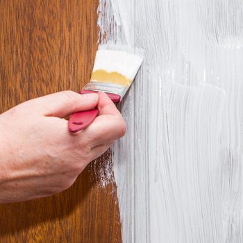 Refreshing Wood Paneling with Paint