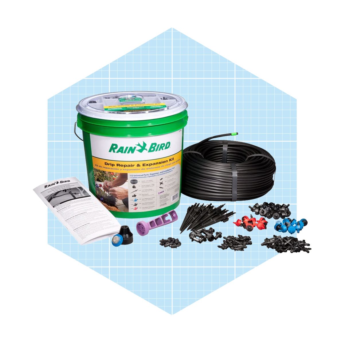 Rain Bird Drip Irrigation Repair And Expansion Kit Ecomm Amazon.com