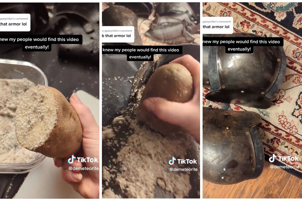 Here’s How To Use a Potato to Remove Rust in a Pinch