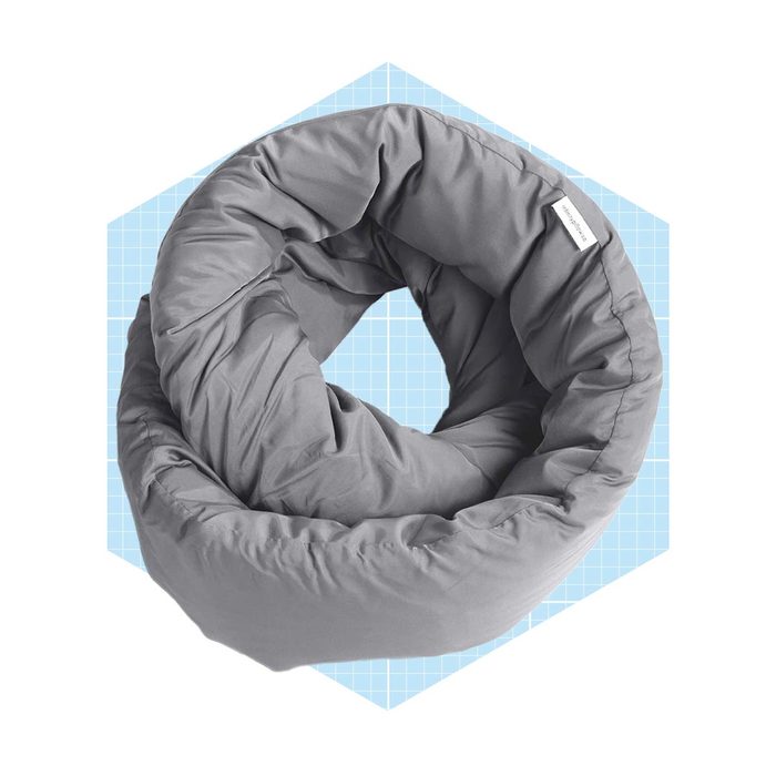 Huzi Infinity Scarf Pillow