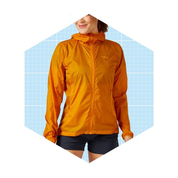 Vital Hooded Windshell Orange