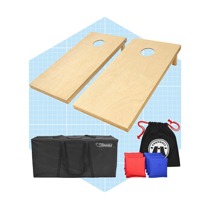 Gosports Solid Wood Premium Cornhole 2 X 4 Feet Via Amazon.com