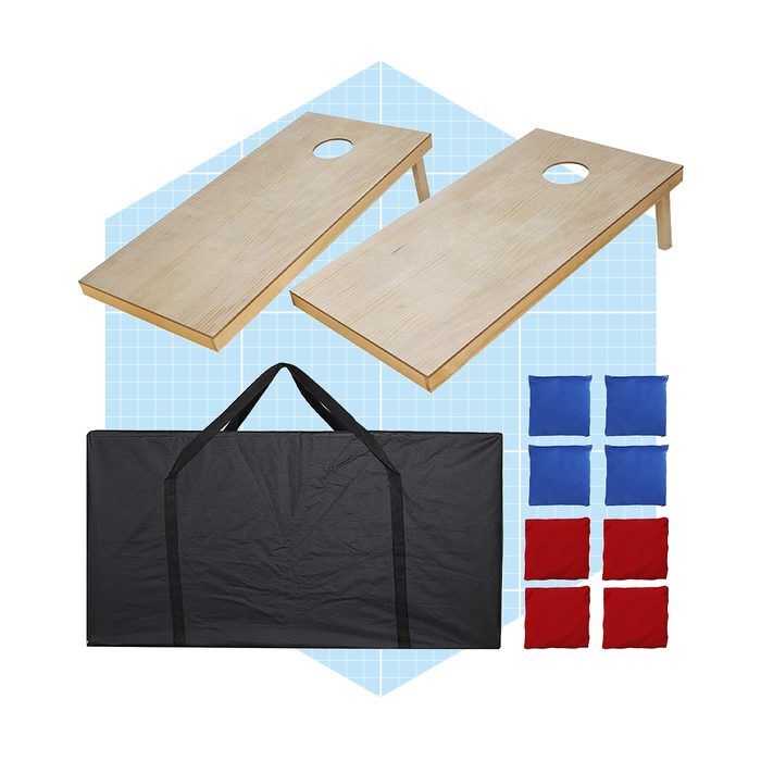 Zeny Portable Cornhole Via Amazon.com