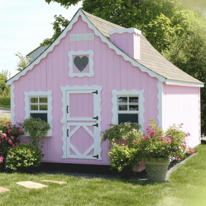 Gingerbread Diy Playhouse Kit Ecomm Via Wayfair