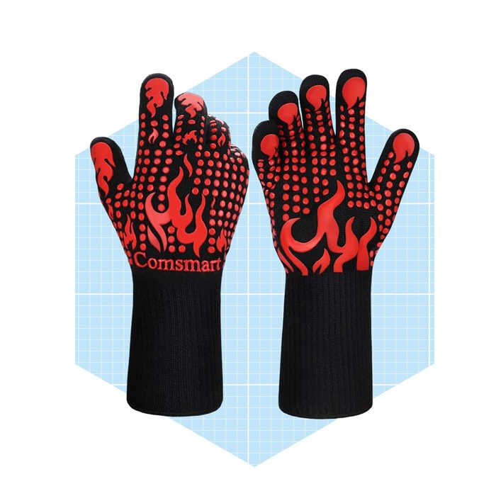 Heat Resistant Silicone Grilling Gloves