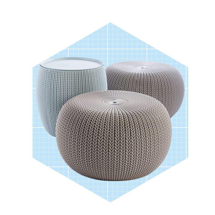 Keter Urban Knit Poufs