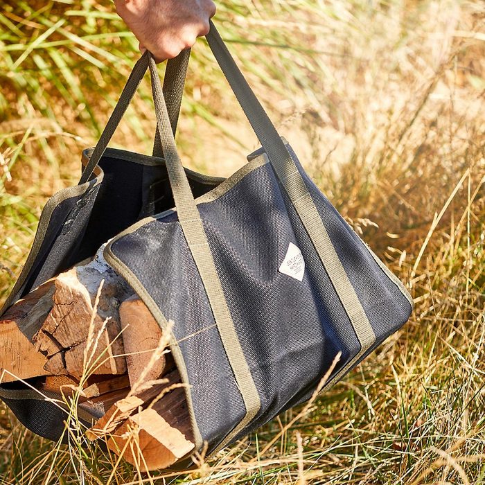 Portable Canvas Log Carrier