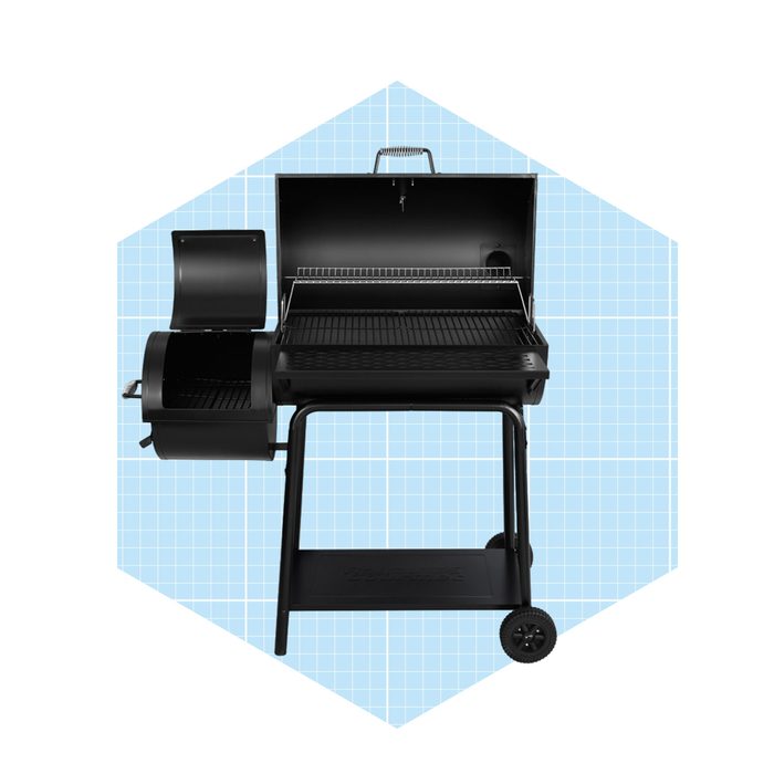 Royal Gourmet Barrel Charcoal Grill With Smoker