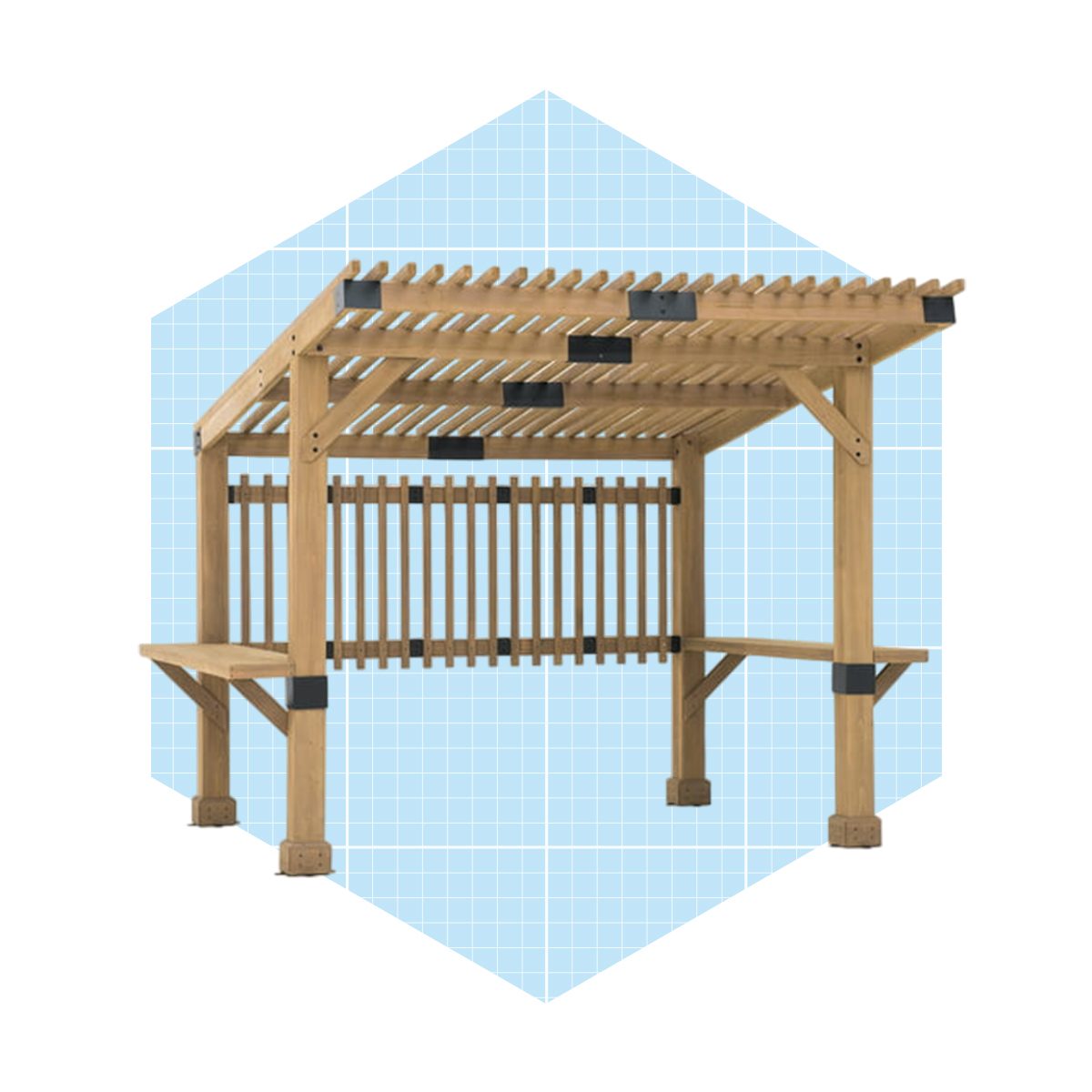 Sunjoy Summercove Hot Tub Pergola