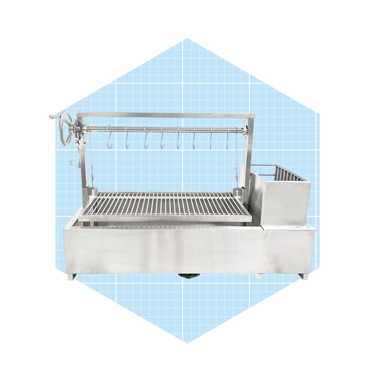 Tagwood Built In Wood Fire & Charcoal Grill