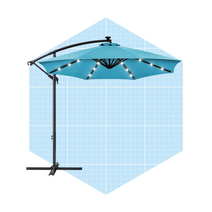 Best Choice Products Solar Led Patio Umbrella